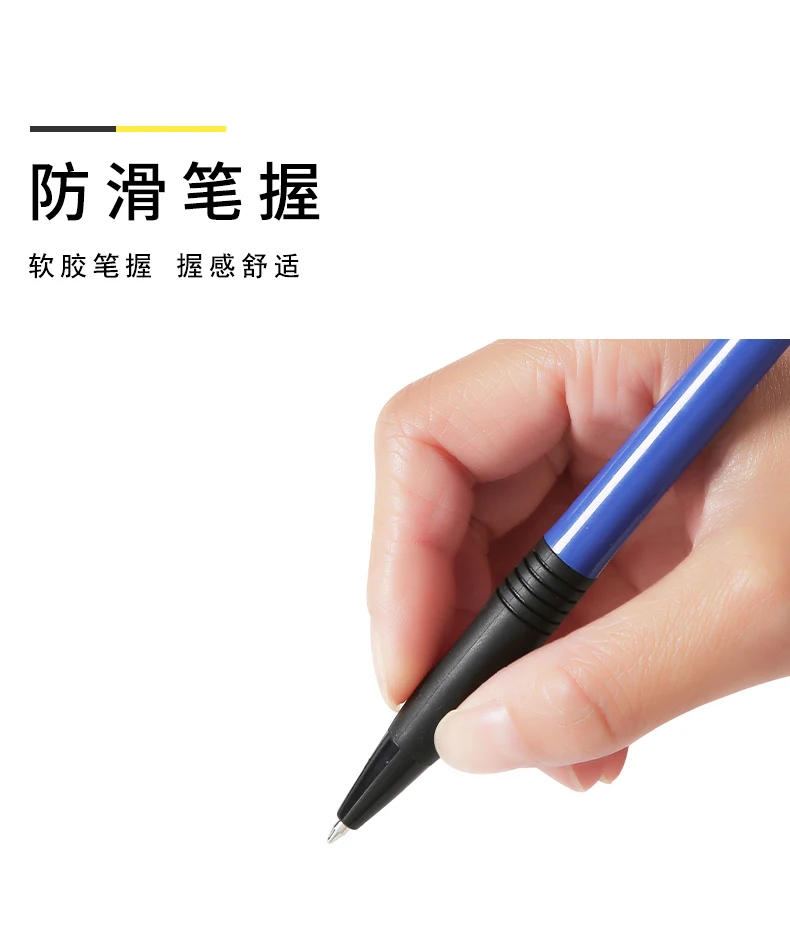 M&G 12 Stück 0,7 mm Kugelschreiber mit schwarzer, roter, blauer Tinte, für Schule, Studenten, Bürobedarf, Schreibwaren, Signierstift, Gelstifte – Detail 6