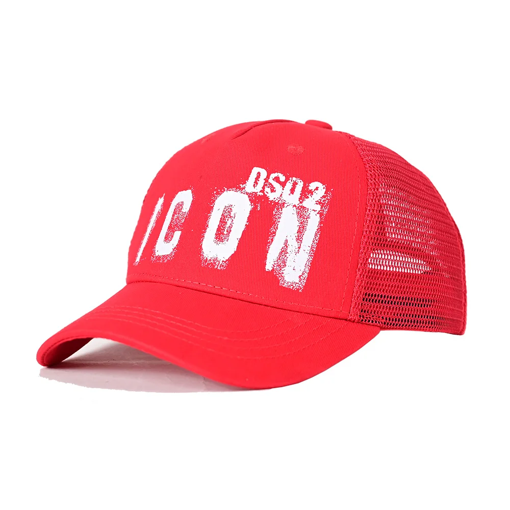 DSQ2 Baseball Caps Men Women High quality Printing ICON DSQ2 Letters Design High Quality Mesh Hat Trucker Snapback Cap Dad Hats 2