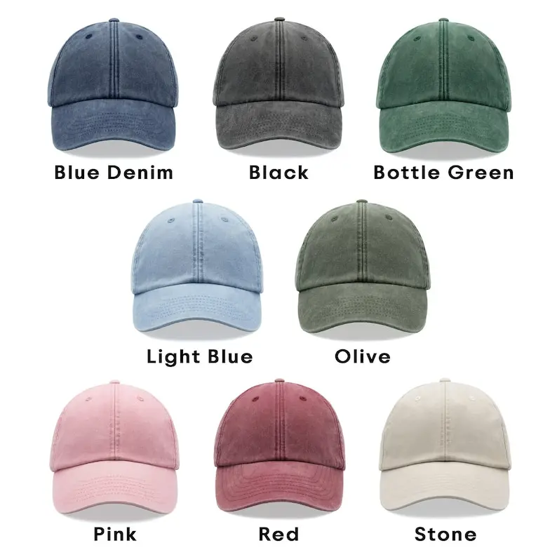 1 Stück Vintage Baseball Cap im Used-Look, Unisex Dad Hat, niedriges Profil, verstellbar, verblasst, für Sport, Outdoor, Sonne, Wandern, lustiger Witz, Geniu – Detail 1