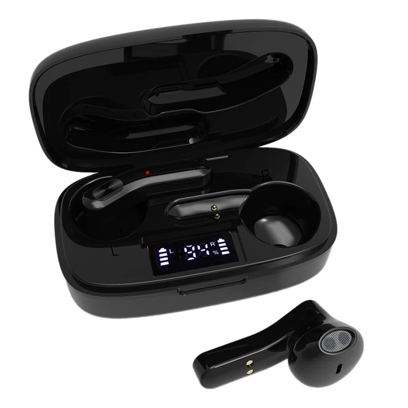 Лучшие предложения H22T Bluetooth-гарнитура умная шумоподавление HD-вызов TWS 5,0 беспроводная гарнитура IPX5 Водонепроницаемая контактная Bluetooth-гарнитура Лучшие предложения H22T Bluetooth-гарнитура умная шумоподавление HD-вызов TWS 5,0 беспроводная гарнитура IPX5 Водонепроницаемая контактная Bluetooth-гарнитура