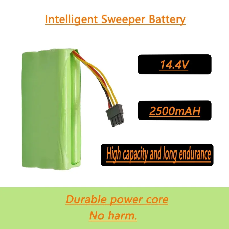 14.4V AA Battery Pack for Ecovacs Deebot X600 ZN606 - Replacement Battery for Mi