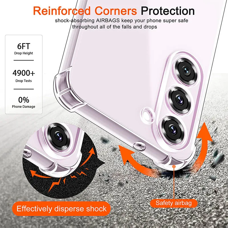 S24 S23 الترا حالة الهاتف لسامسونج S22 S21 FE S20...