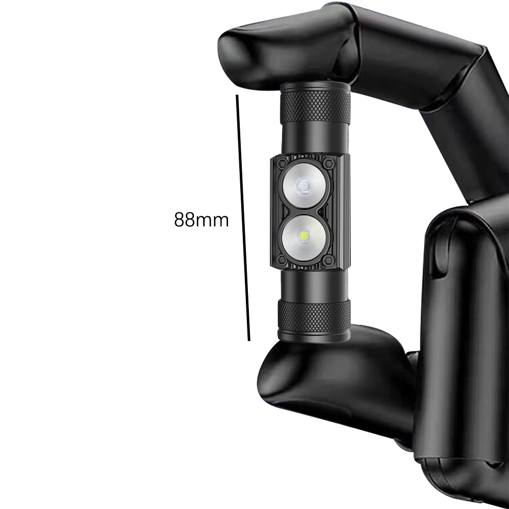 Head lamp LED headlamp Rechargeable flashlight LED flashlight LED headlight High power 18650 rechargeable USB Type-C LED headlamp for camping hunting