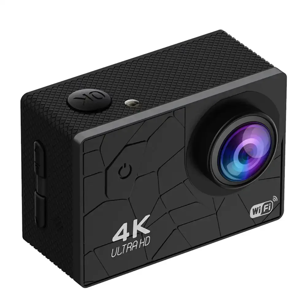 4K Outdoor Diving F2.0 Large Aperture Cyclic Recording Anti-Shake Waterproof Sports Camera WIFI IP68 Waterproof Digital Camera 3
