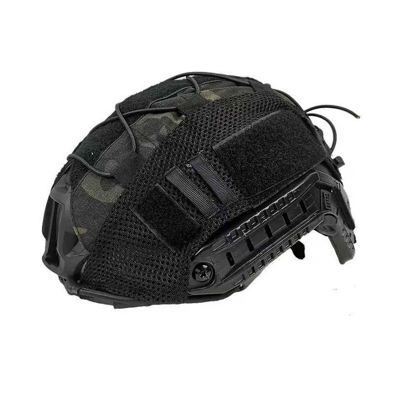 BOOIU Tactical Helmet Cover Cloth for Airsoft Fast Helmet with Velcro Hunting CS Camo Safety Helmet Cloth-Without Sport Helmet - Image 12