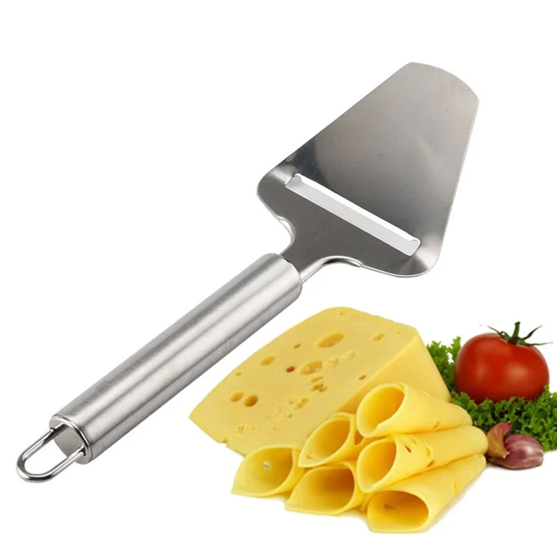 Silver Stainless Steel Cheese Peeler Slicer Butter Slicer
