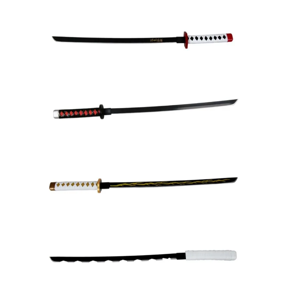 40cm Nichirin Blade Sword Demon Slayer Anime Peripheral PVC Katana Tanjirou Inosuke Zenitsu Tomioka Weapon Model Cosplay Toys 2