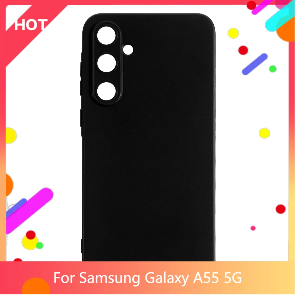 Custodia Galaxy A55 5G Cover Posteriore In Tpu In Silicone Morbido Opaco Per Samsung Galaxy A55 5G Custodia Per Telefono Slim Shockproo