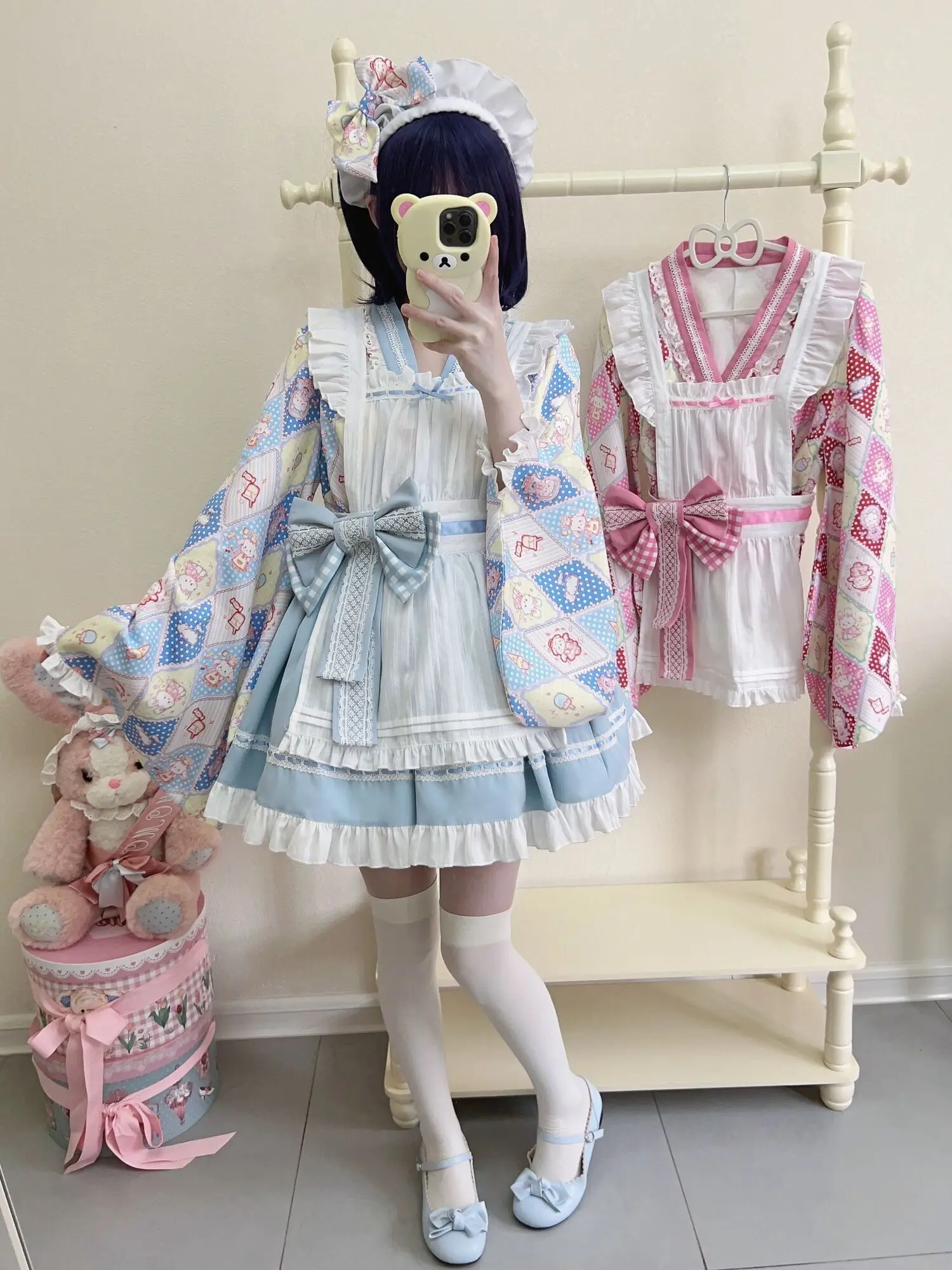 Sugar Girl Design Lolita Dress Cute And Heaty Maid Dress Summer Skirt Sweety Lolita Performace Costume