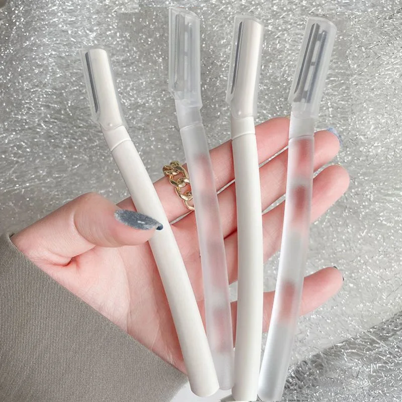 Eyebrow Trimmer Ladies Eyebrow Knife Razors Professional Scissors Facial Blades for Women Shaver Beauty Tools XM03