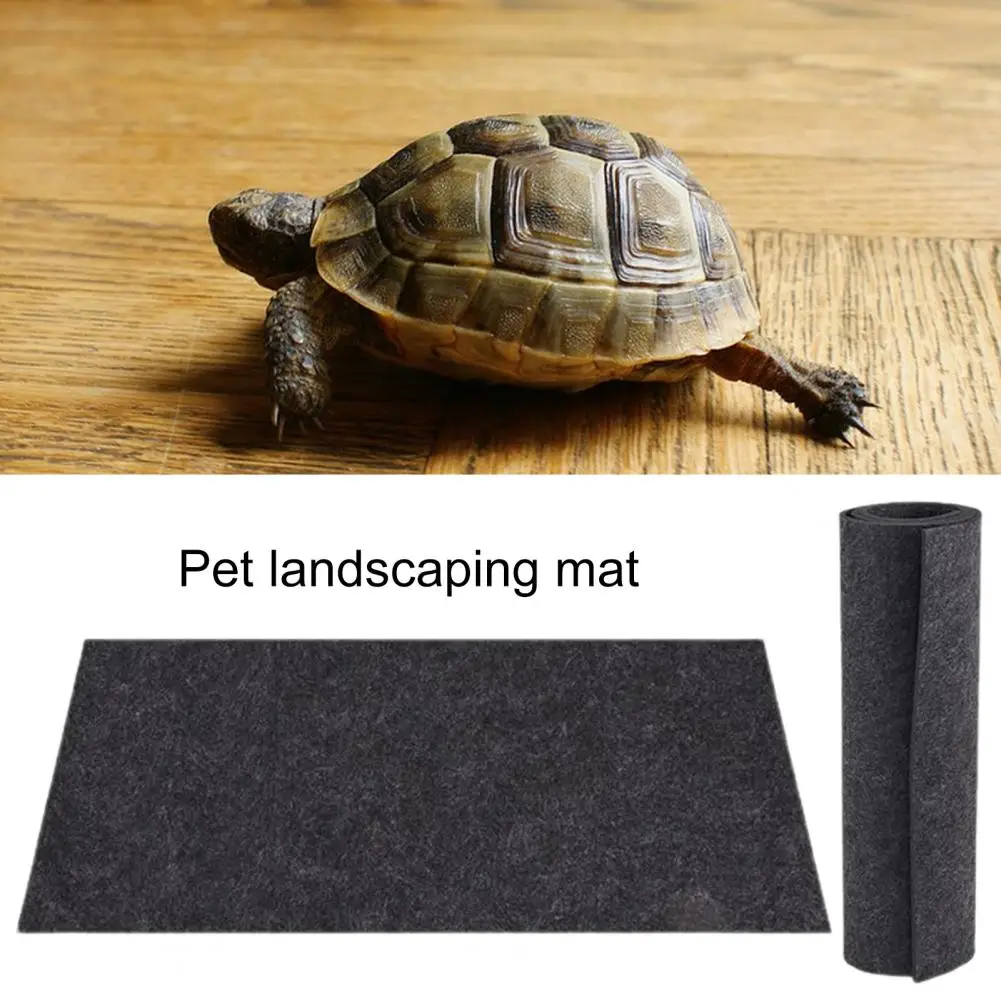Reptile Carpet Reptile Carpet Soft Reptiles Carpet Bearded Dragon Snake Lizard Turtle Landscaping Pad Substrate Mat Tank Accessories