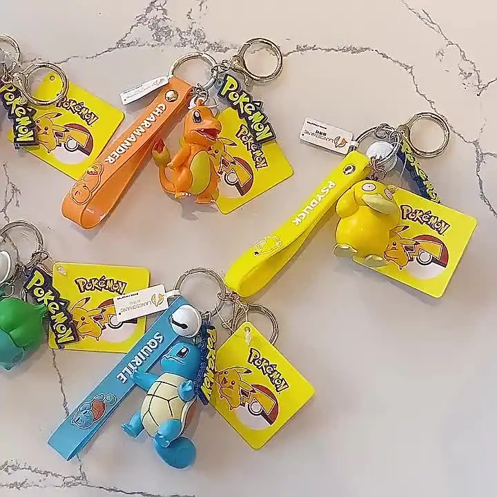 かわいいポケモンピカチュウペンダントヒトカゲフシギダネ Psyduck