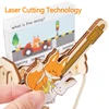 Children Alphabet Word Cards Montessori Toys Logical Thinking English Word Decryption Unlocking Table Game Early Educational Toy 5