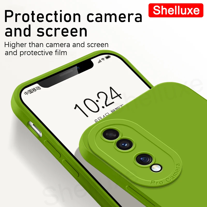 Luxury Liquid Silicone Soft Phone Case - Shockproof Design for a Stylish and Secure Grip