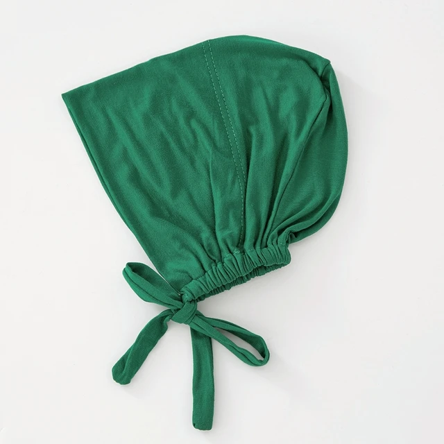 82 couleurs cravate dos sous-embouts mode femmes intérieur Hijab casquette musulmane Bonnet plaine islamique coton Spandex Jersey DEW sous-écharpe