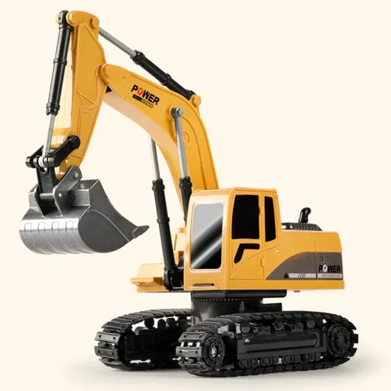 RC Cars RC Construction Toy 2.4GHz Remote Control Excavator 1:22 Scale Model Engineering Vehicle