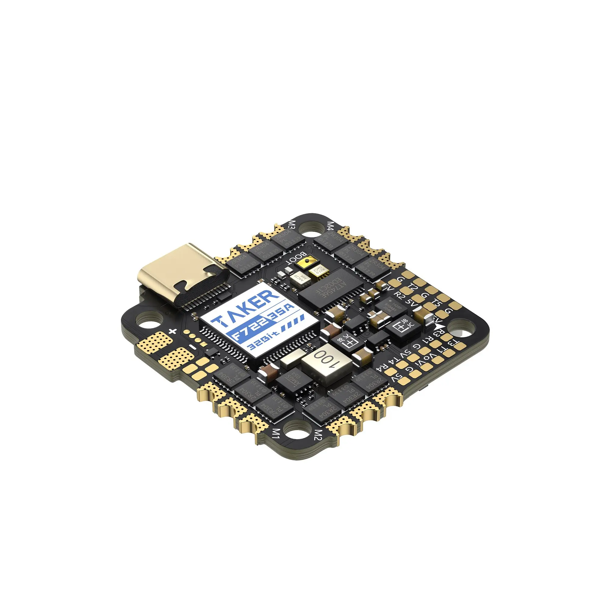 GEPRC TAKER F722 35A 32Bit AIO Flight Controller 2-6S 35A Burst 5 Full Uart Betaflight OSD per Droni FPV da Corsa Quadricottero - Image 3