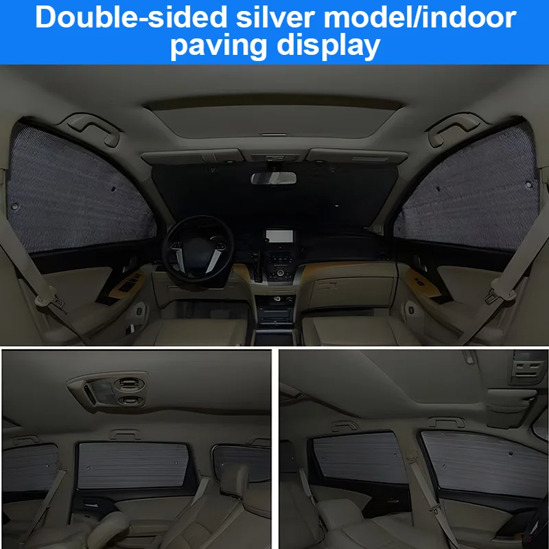 Car Curtain Car Window Sunshade Rear Window Sun Visor Protection Film For Toyota Rav4 XA40 2013 2014 2015