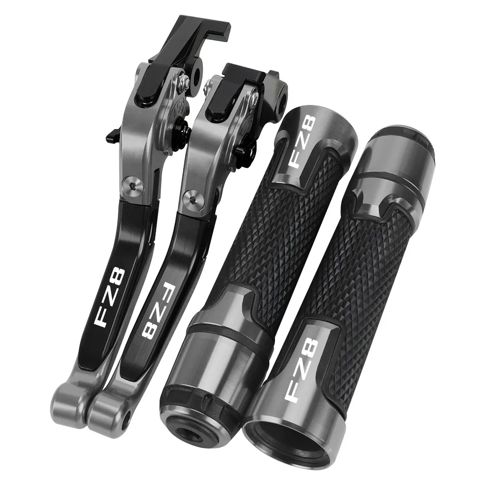 

FZ8 Accessories Brake Clutch Levers Handlebar Handle bar Hand Grips FOR YAMAHA FZ8 2010 2011 2012 2013 2014 2015 2016 2017 2018