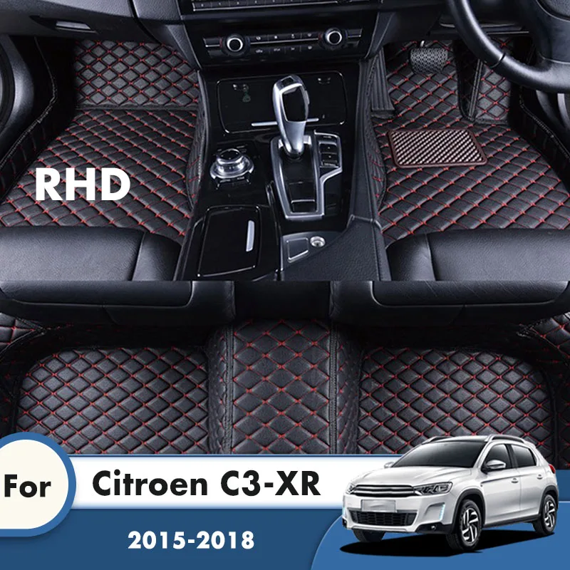 

RHD Carpets For Citroen C3-XR 2021 2020 2019 2018 2017 2016 2015 Car Mats Floor Rugs Custom Styling Interior Accessories Covers
