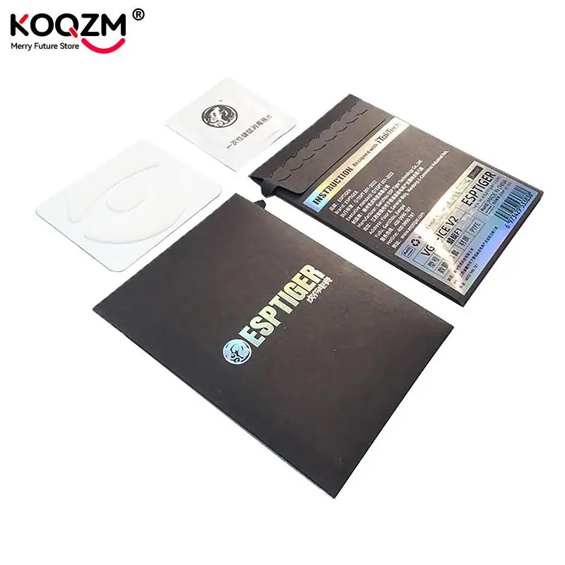 Mouse Skates Pad para Ratos Desliza Tiger Ice Versão v2 Pés para Vgn Dragonfly f1 Pro Pro Max White Arc Mice - Imagem 2