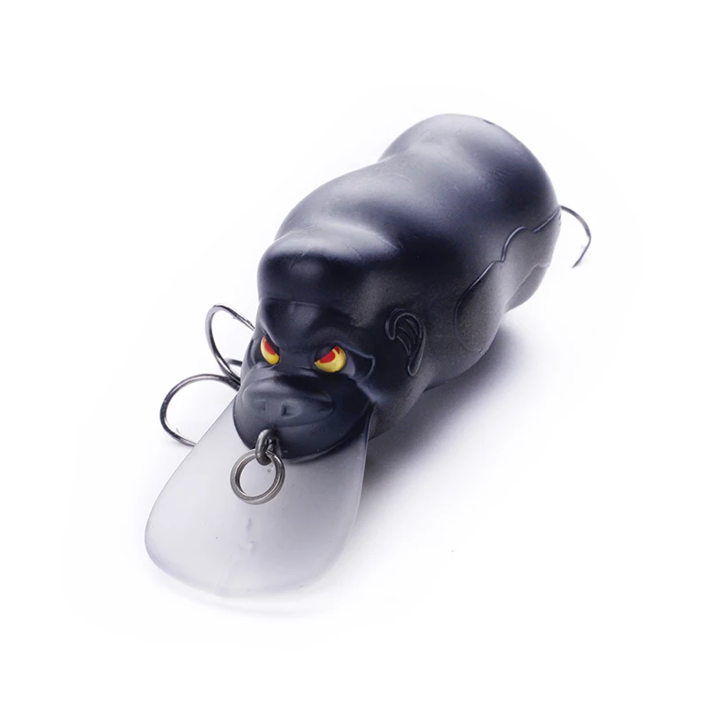 

Banshee 75mm/16g Crank bait Gorilla Face Topwater Lures Gkong Floating Fishing Lures Shallow Diving Crankbait pesca