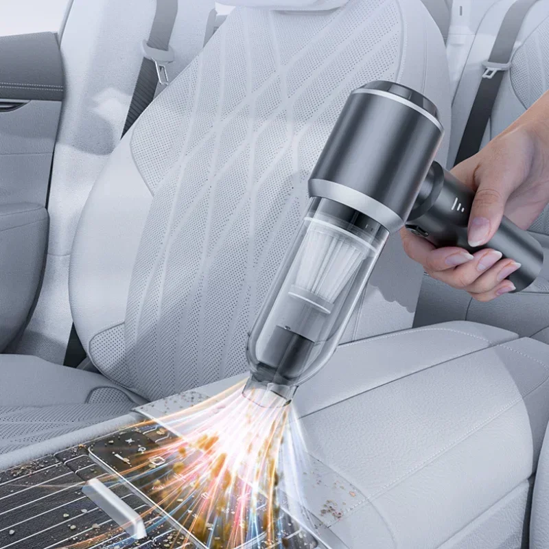 Car Vacuum Cleaner High Power Portable Handheld Wireless Brushless Motor Cleaning Machine Powerful Air Duster for Home Appliance Wireless Vacuum Cleaner
