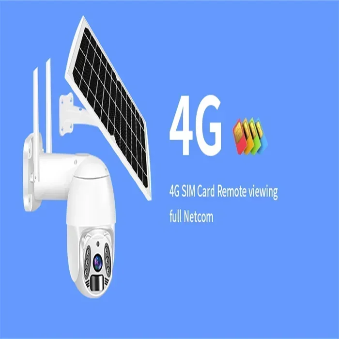 무선 4G 네트워크 카메라 저전력 스마트 홈 보안 시스템 IP 네트워크 비디오 카메라