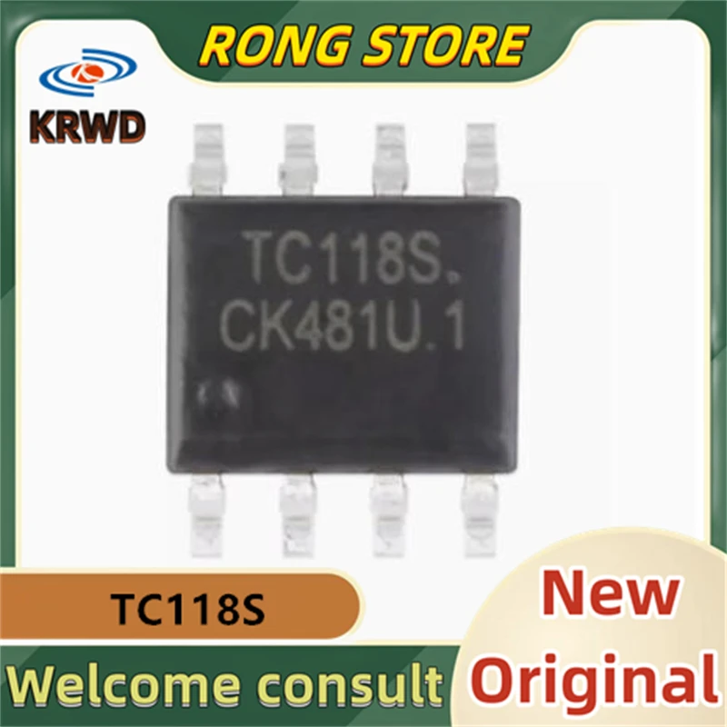 

(50 шт./100 шт.) новый и оригинальный чип IC TC118S TC118 SOP-8