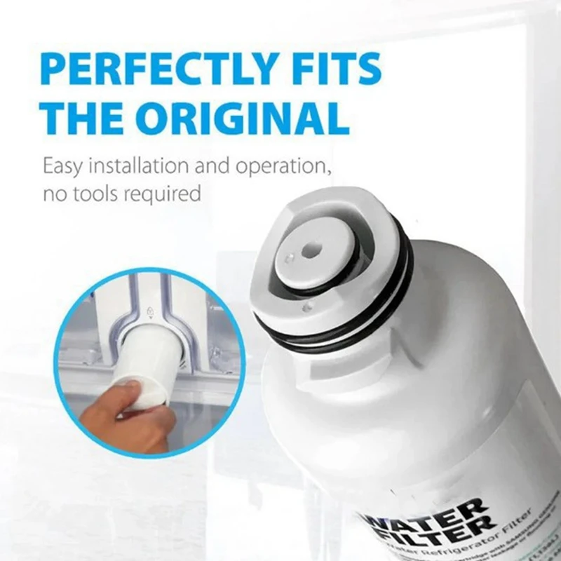 2 Pcs DA29-00020B Refrigerator Water Filter Refrigerator Filter 3 Layers Of Effective Filtration