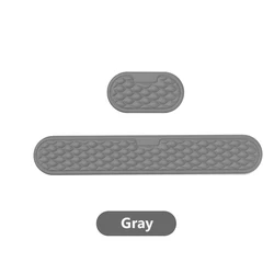 Ergonomic Memory Foam Wrist Rest and Desk Mat for Office Typing Comfort (Gray Set)