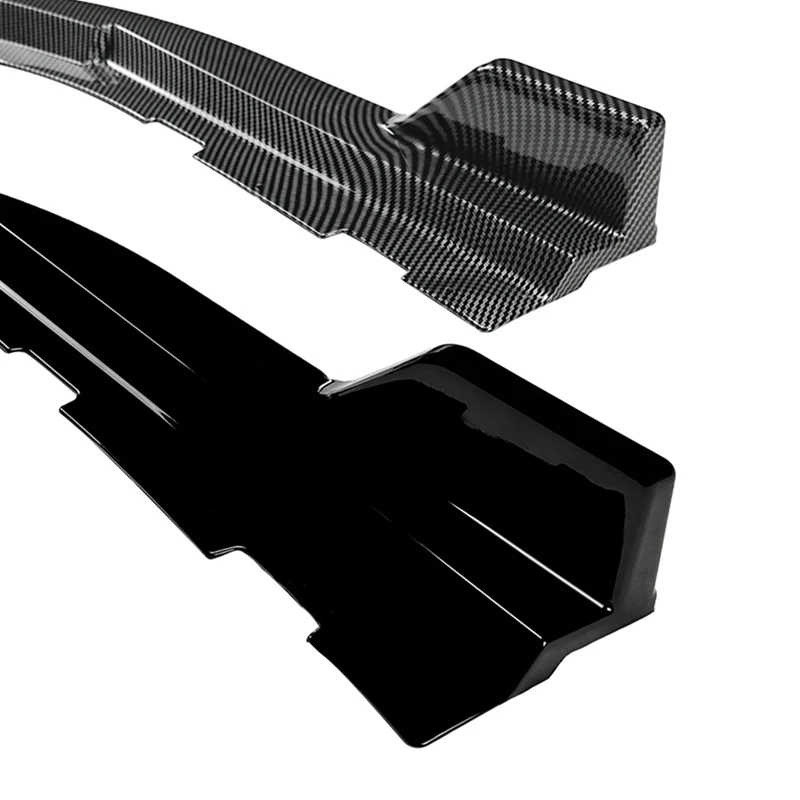 Car Rear Bumper Lip Diffuser Splitter Winglet Apron Spoiler For BMW G26 M Sport + Spoiler Wind Knife