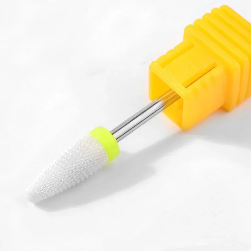 1 Piece Ceramic Nail Art Drill Rotary Cutter Cleaning Device for Nail Art Machine Accessories Removal Nail Gel Tool 3