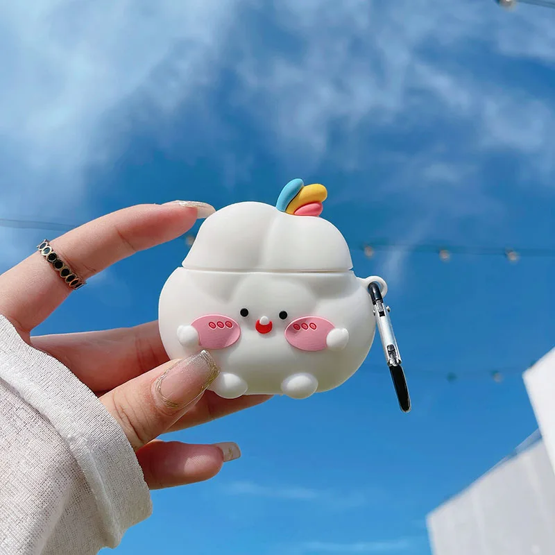 Rainbow Cloud Cute Lovely Case Per Apple Airpods 2 3 Generation Cover Per Airpods Pro 2Nd Gen Per Air Pods 3Rd Guscio Protettivo