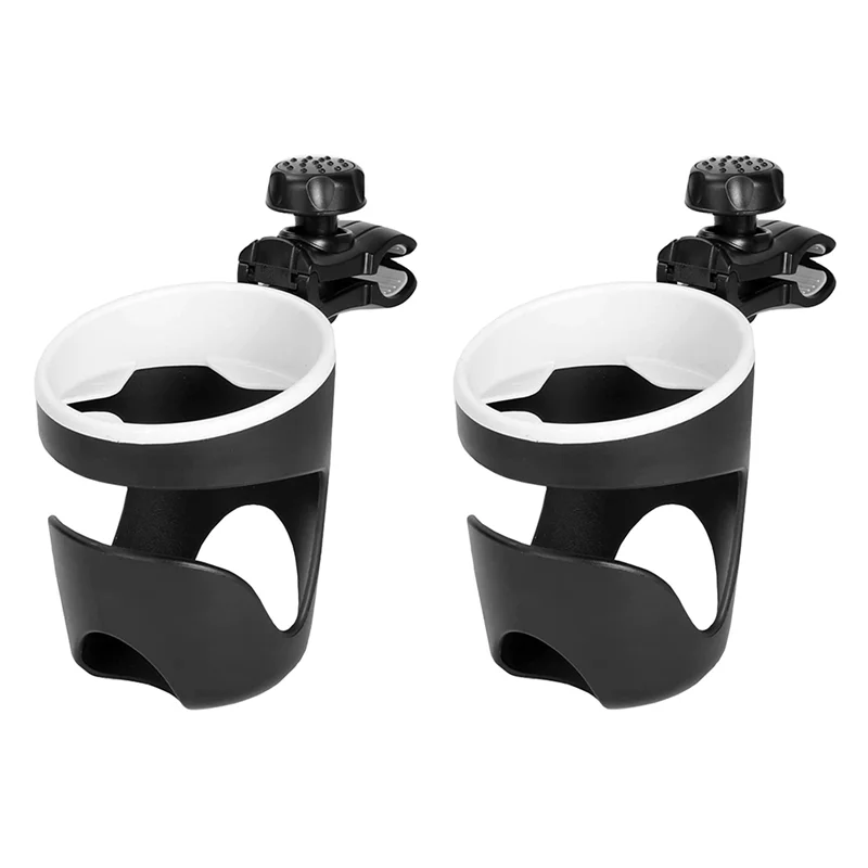 

Boat Rail Cup Holder Universal Drinks Holders 360 Degree Rotation Adjustable Clamp Boat Drink Holder,2Pcs