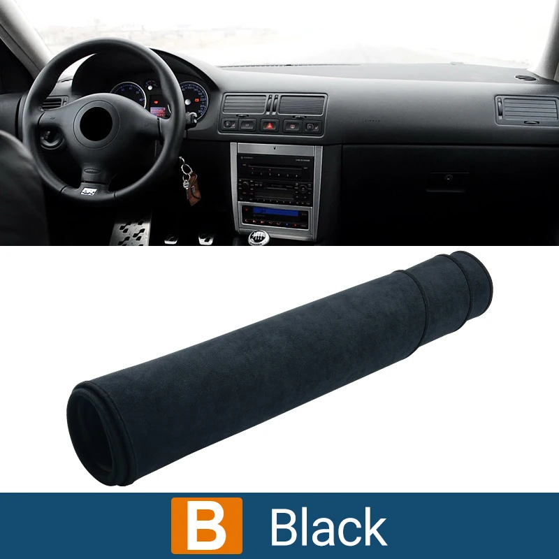 Cubierta del salpicadero del coche, accesorio para Volkswagen VW Golf 4 MK4 1997, 1998, 1999, 2000, 2001, 2002, 2003