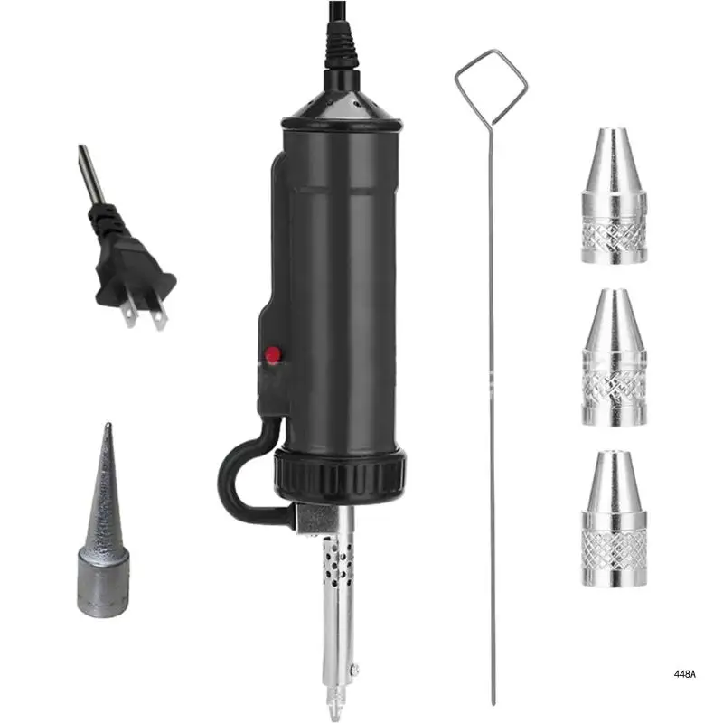 Solder Sucker Automatic Desoldering Pumps Vacuum Electric Solder Tin Sucker Vacuum Soldering Remove Pumps Desoldering 4