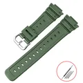 ArmyGreenSilverStrap