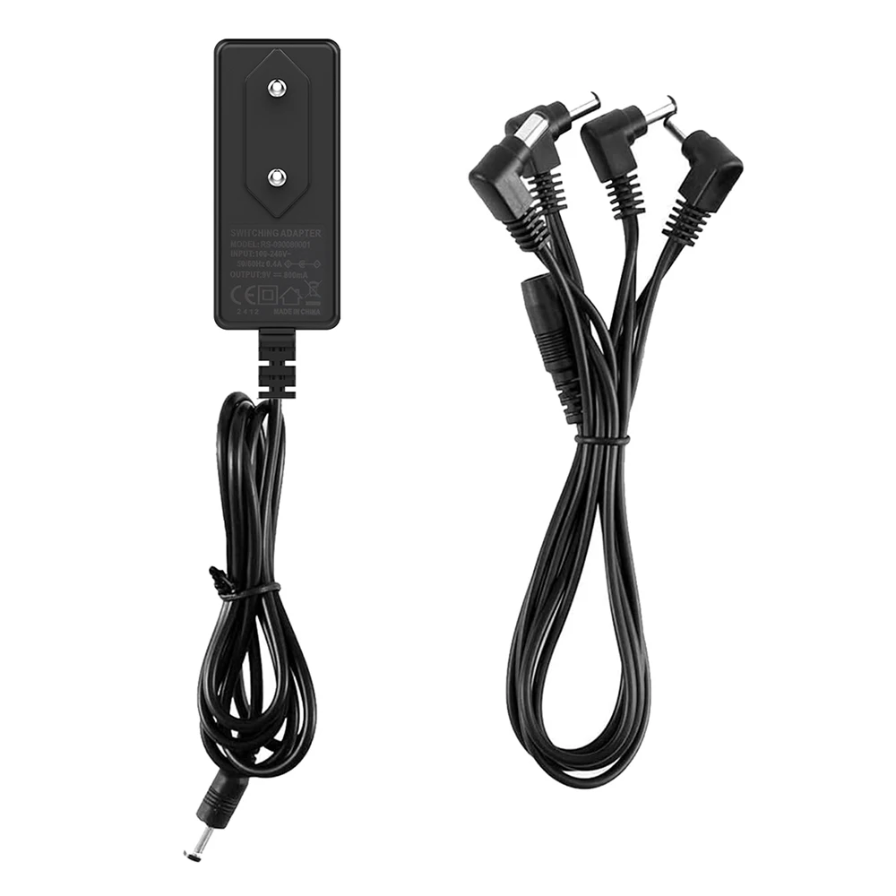 JOYO DC 9V 800mAh Guitar Pedal Power Adapter Electric Guitar Effect Pedal Adapter Power Supply Parts & Accessories