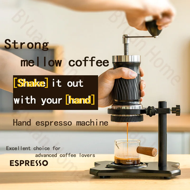 Portable Coffee Machine Hand Press Espresso Mini Powder Capsule Coffee Maker