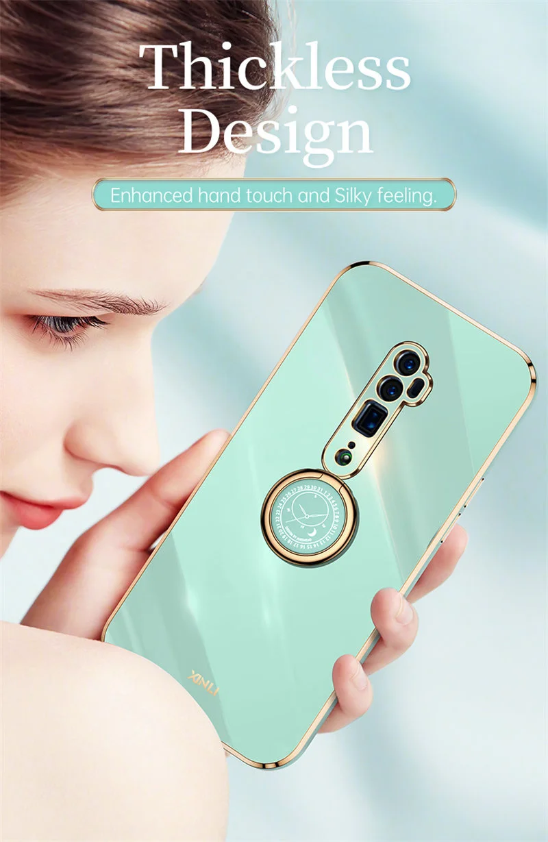 Sleek Plating Soft TPU Bumper Back Cover Case