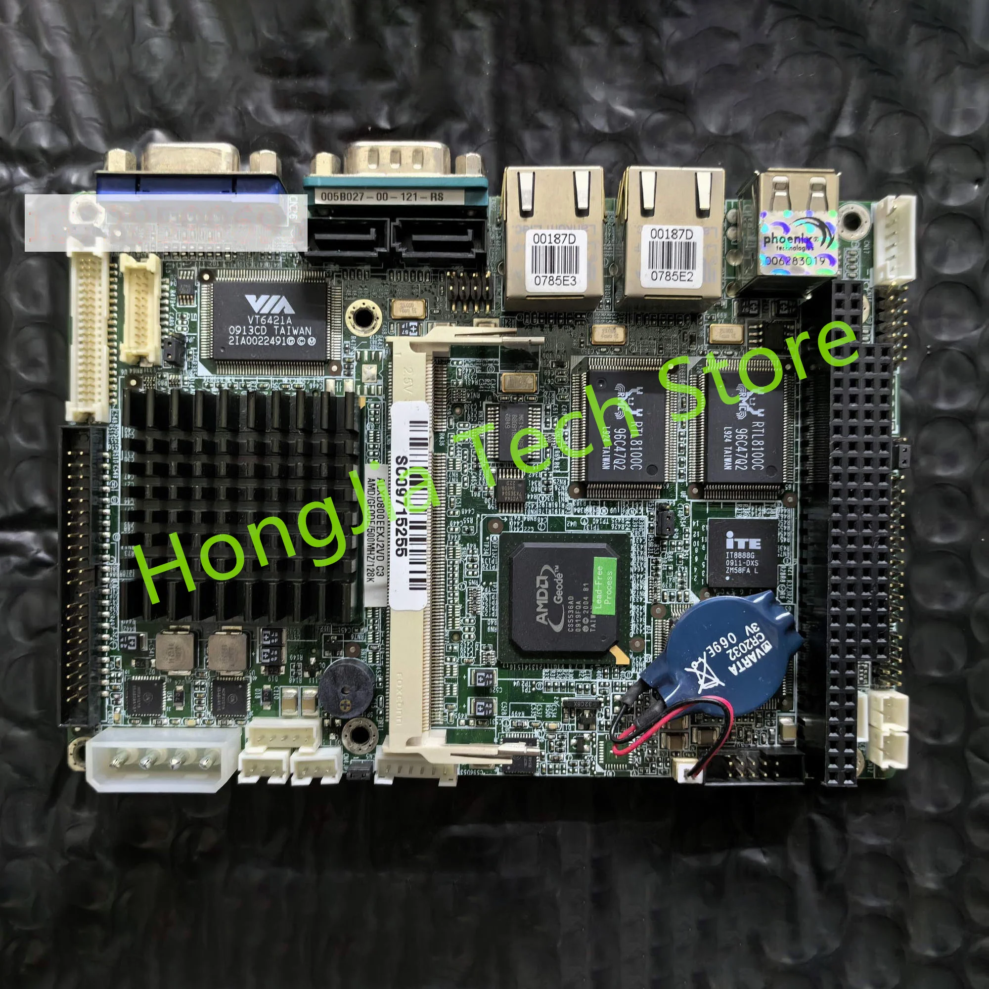 

Для IEI WAFER-LX800-R12 dual port 3.5 дюймовая Промышленная материнская плата