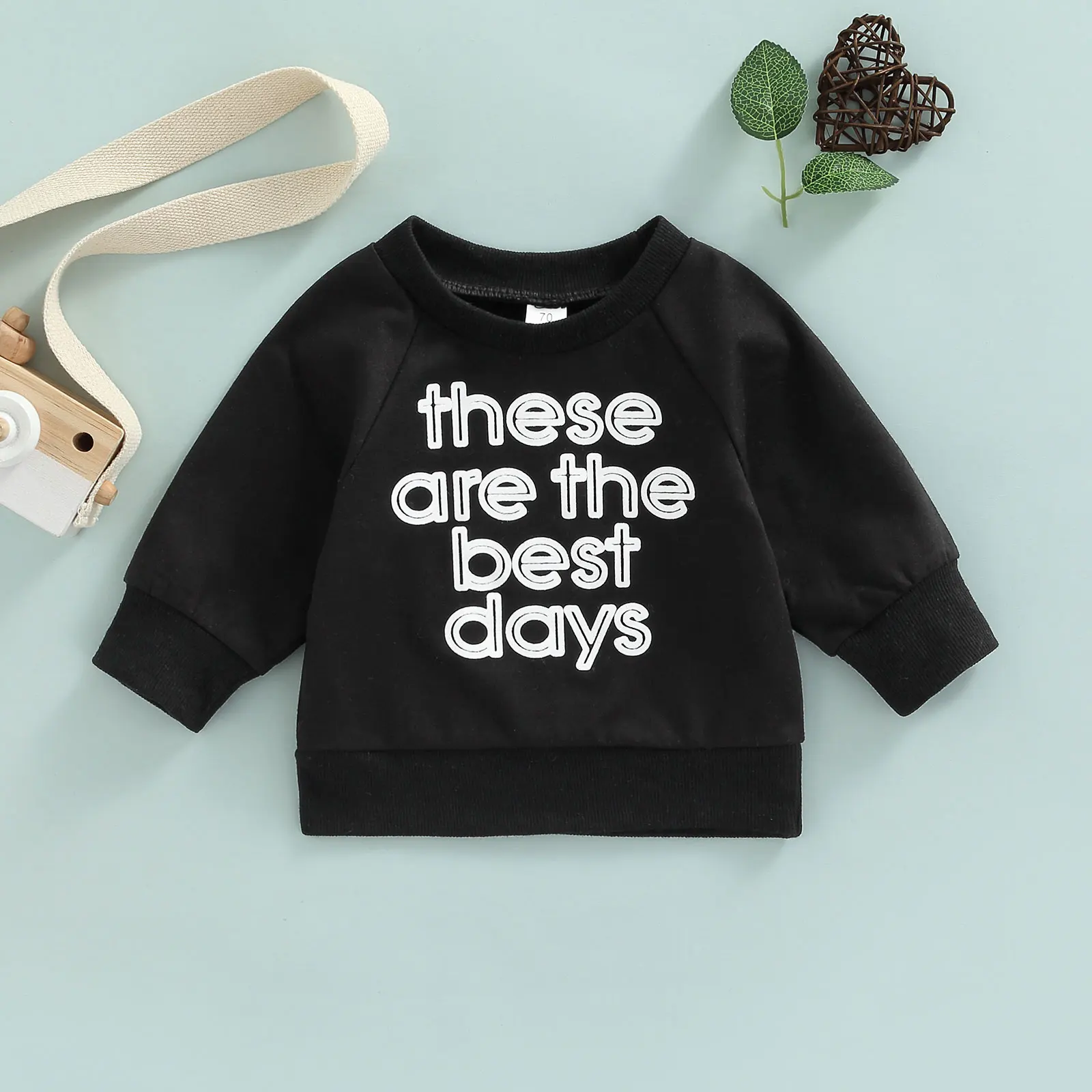 Infant Baby Sweatshirts Long Sleeve Casual Tops