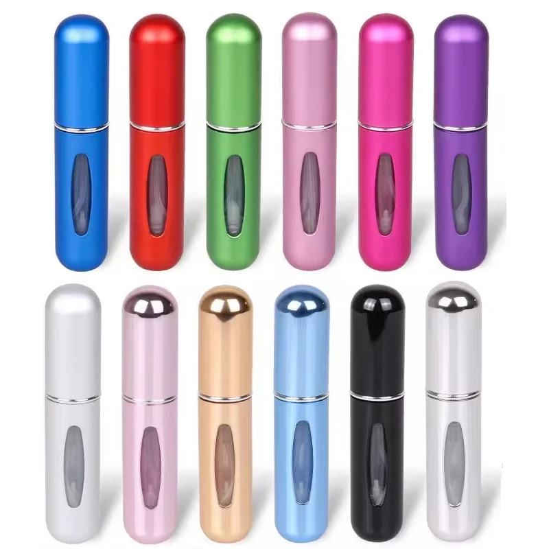 Refillable Mini Perfume Bottle Portable Cosmetic Bottle Spray Bottle Atomizer Spray Container Travel Refillable Bottles 5ml 8ml