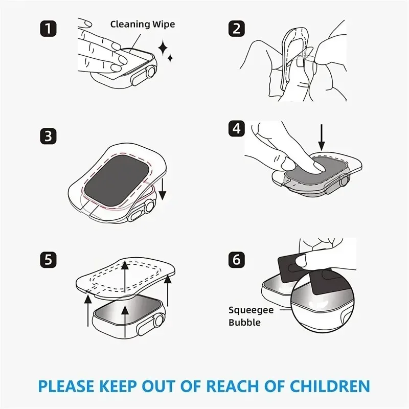 واقي شاشة من الزجاج المقسى لساعة أبل الترا 2 49 مل...