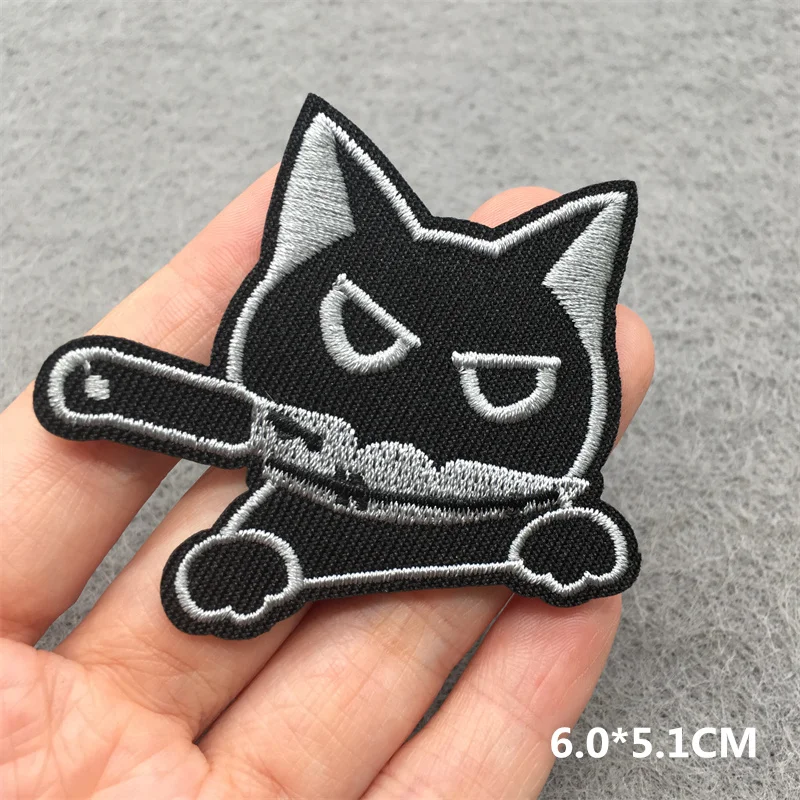 Goth Patches DIY Funny Patch Ironing Applications Cartoon and Punk