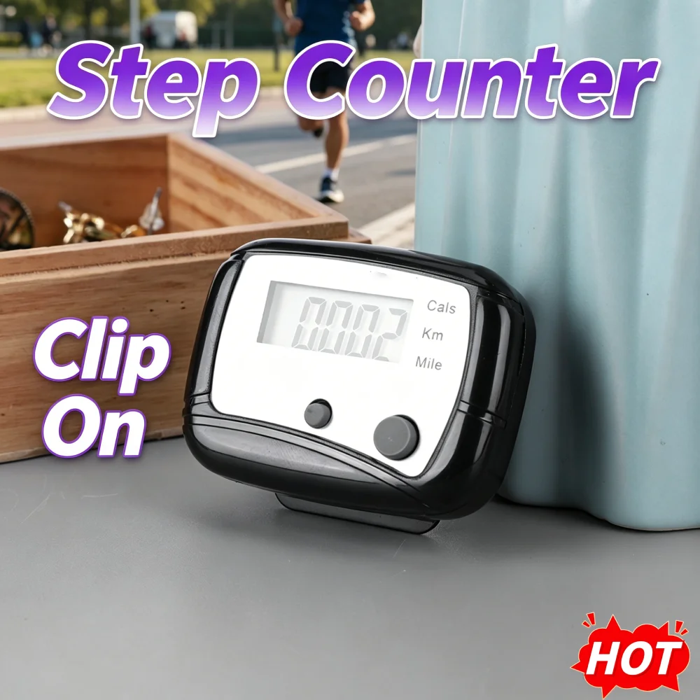 Compact Clip-On Fitness Tracker