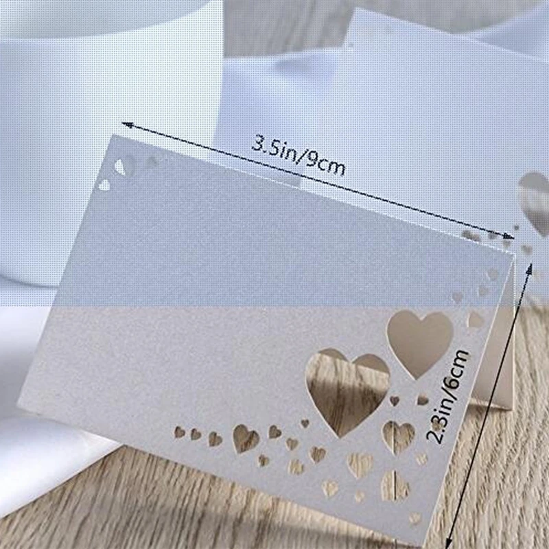 Pink Heart Place Card Creative Laser Cut Hollow Festival Greeting Cards Reception Desk Card Wedding Table Decoration place card holders,place cards,floral card holders,acrylic sign holders