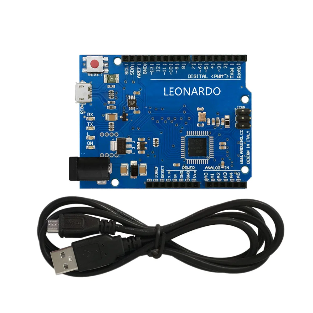 Alta Qualidade Leonardo R3 Development Board ATmega32u4 AVR para ...
