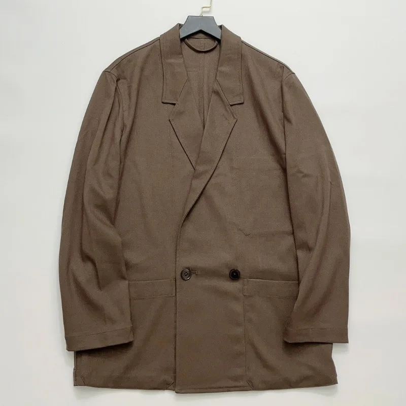 

Loose Casual Early Autumn Suit Wool Blending Blazer Women